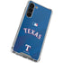 MLB Texas Rangers Alternate/Away Jersey Galaxy S24 FE Clear Case